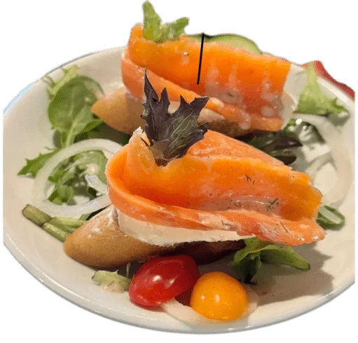 Salmon Canapé (GF (2 pieces)